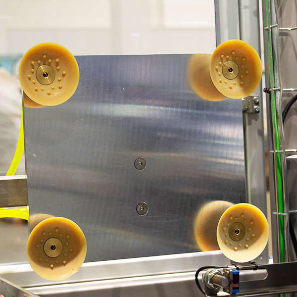 Formadora de cajas de alta producción ventosas