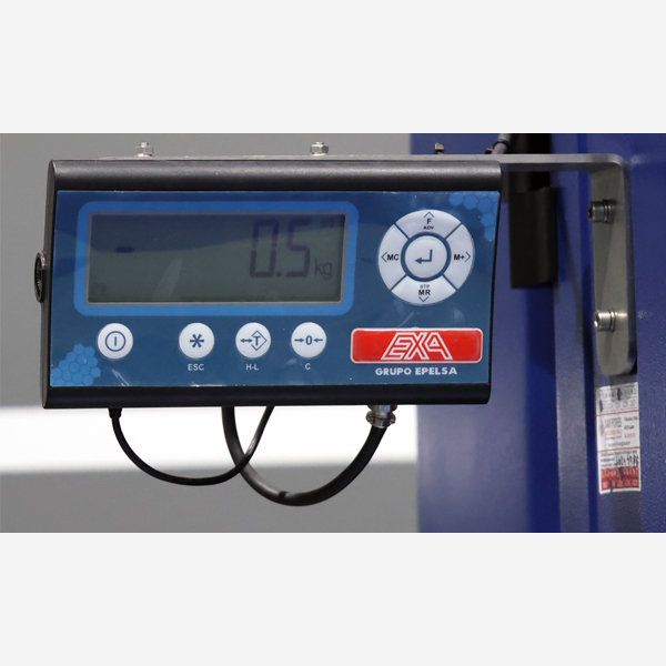 Rotoplat 708 con mástil 2.200mm + Sistema de pesaje bascula