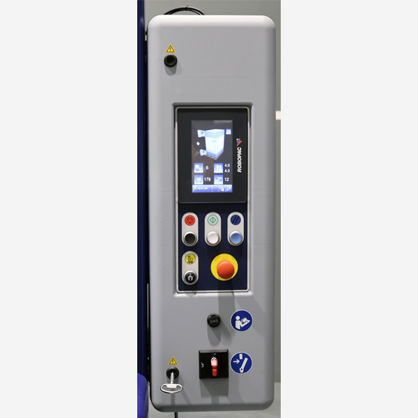 Rotoplat 708 con mástil 2.200mm + Sistema de pesaje panel de control