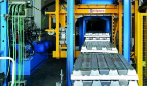 Líneas automáticas de flejado para el sector del metal para lingotes