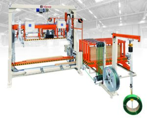 Líneas automáticas de flejado para el sector de la madera