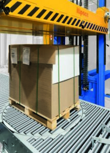 Líneas automáticas de flejado para el sector del papel planchas onduladas