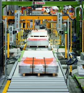 Líneas automáticas de flejado para el sector del metal para productos planos