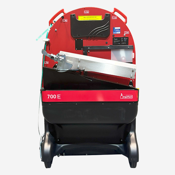 Flejadora semiautomática de palets con lanza Ergopack E-conomy