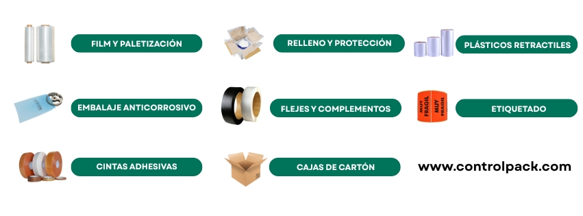 Este agosto, un 5% de descuento en materiales de embalaje