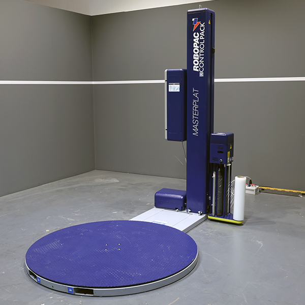 Enfardadora Masterplat Plus PGS con mástil de 2.200 mm lateral derecho