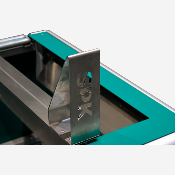 Formadora semiautomática de cajas SPK 6580 empujador de cajas