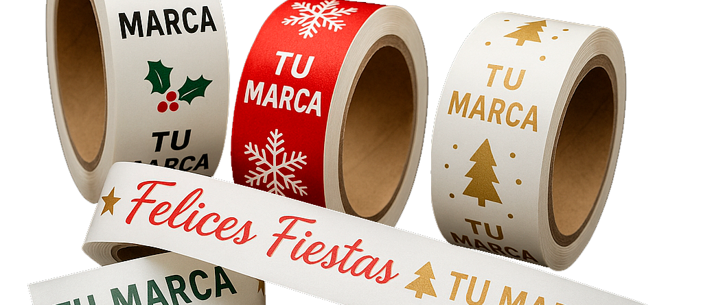 Cintas impresas para Navidad: el detalle que marca la diferencia