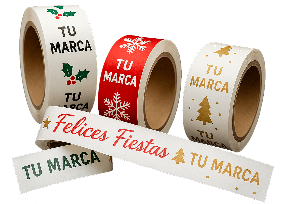 Cintas impresas para Navidad: el detalle que marca la diferencia