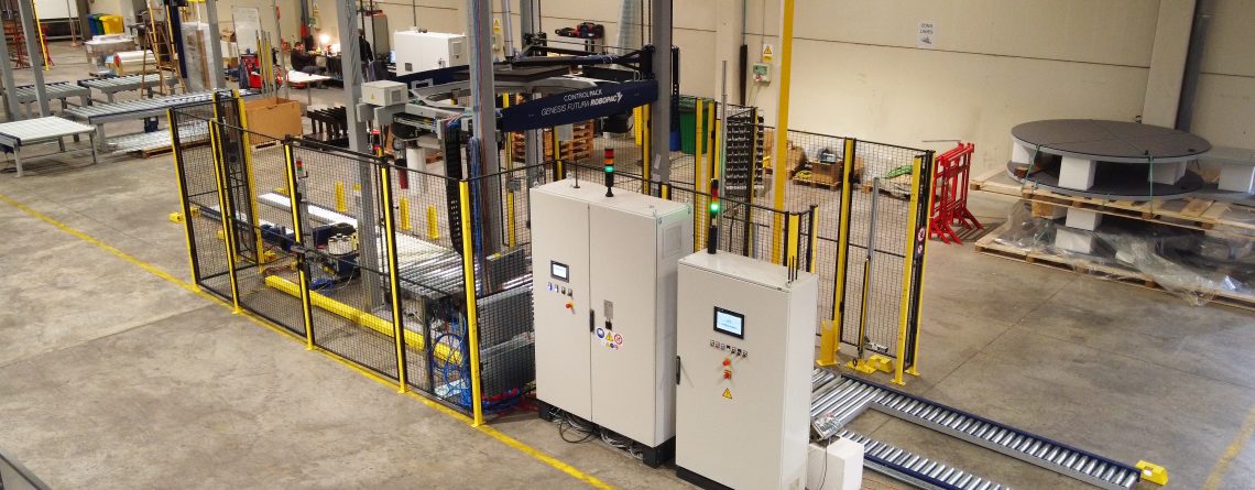 Línea de enfardado con anillo giratorio y sistema SPK4U