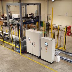 Línea de enfardado con anillo giratorio y sistema SPK4U