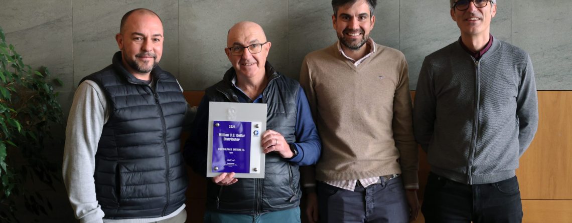 Controlpack recibe reconocimiento de Graco por superar el millón