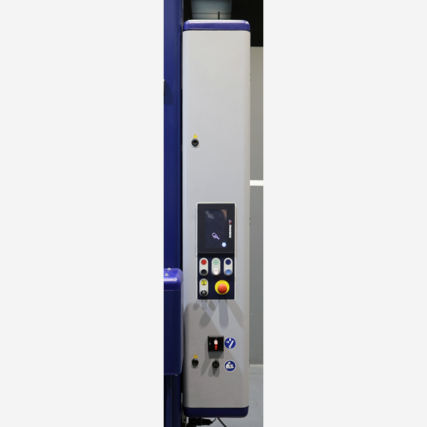 Enfardadora Technoplat CS 708 PVS TP 1650 H2.2 panel de control